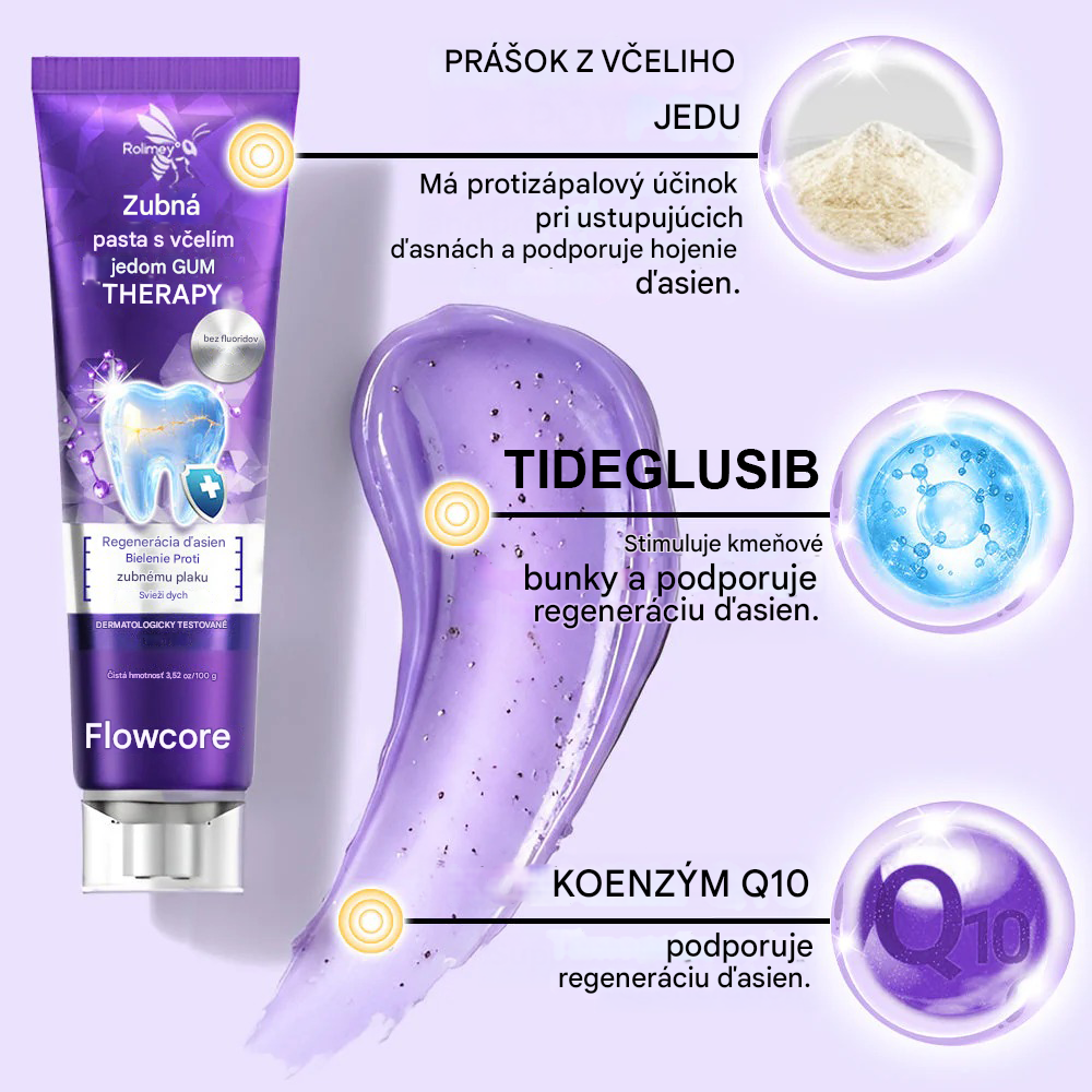 🌟Obľúbený produkt Maďarov丨Rolimey® VioCore Zubná pasta s včelím jedom